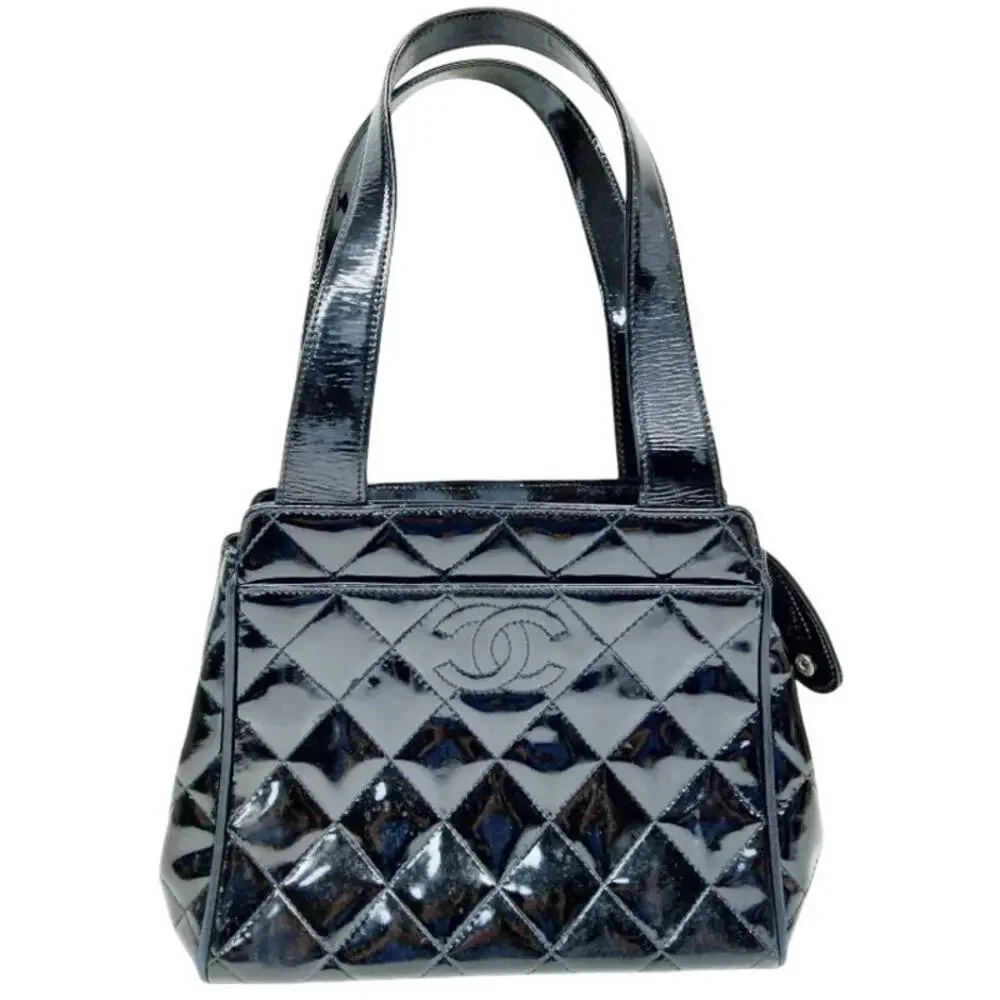 💎✨BEAUTIFUL✨💎Authentic Chanel Handbag Black Patent Leather